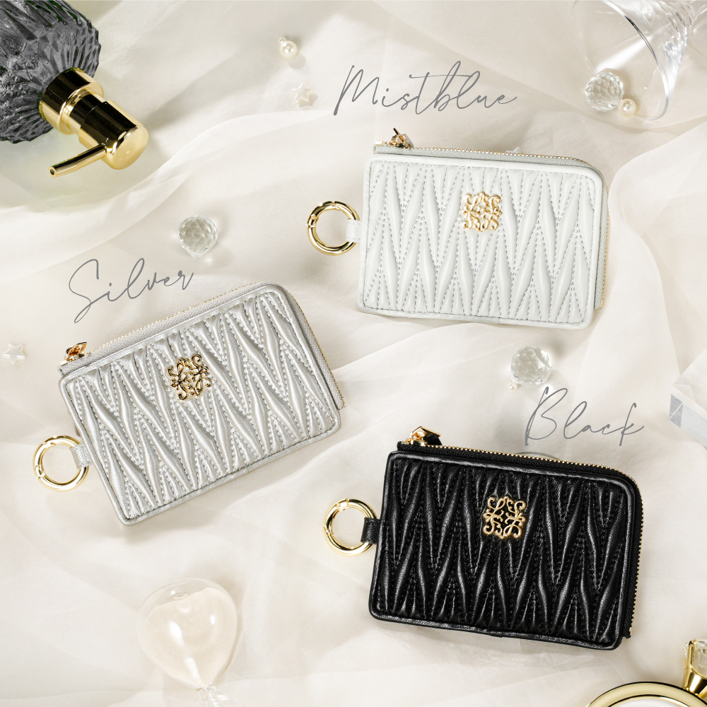 フラグメントケース レディース 本革 薄型 ミニ財布 小さい財布 スリム カードケース 30代 40代 50代 ラシエム | LASIEM | 12