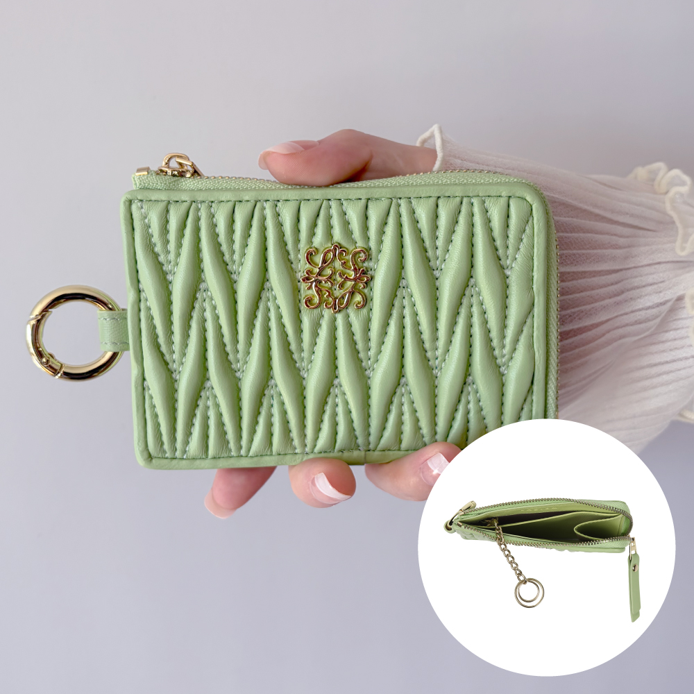 フラグメントケース レディース 本革 薄型 ミニ財布 小さい財布 スリム カードケース 30代 40代 50代 ラシエム | LASIEM | 05