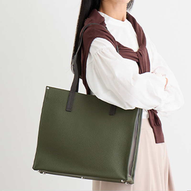 トートバッグ メンズ ビジネス 大容量 軽いバッグ 通勤 シンプル 黒 本革 30代 40代 50代 ラシエム |  | 03