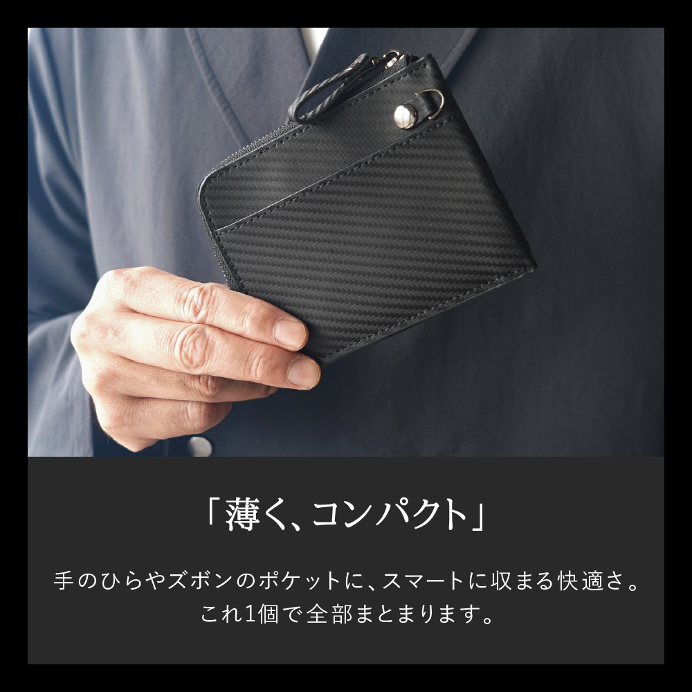 ＼1/3までクーポンで20％off／財布 ミニ財布 メンズ 本革 薄い財布 二つ折り財布 時短 コンパクト 小さい レザー 薄型 薄い ラシエム | LASIEM | 15