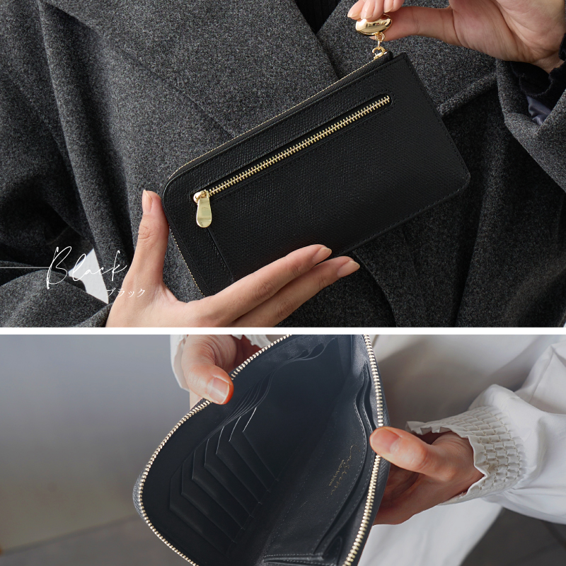 長財布 財布 日本製 本革 姫路レザー レディース 小さい長財布 薄い ブランド ミニ 30代 40代 50代 ラシエム | LASIEM | 19