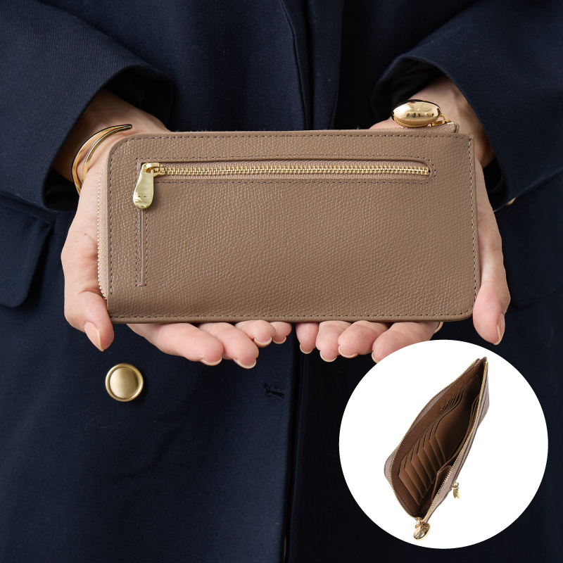 長財布 財布 日本製 本革 姫路レザー レディース 小さい長財布 薄い ブランド ミニ 30代 40代 50代 ラシエム | LASIEM | 03