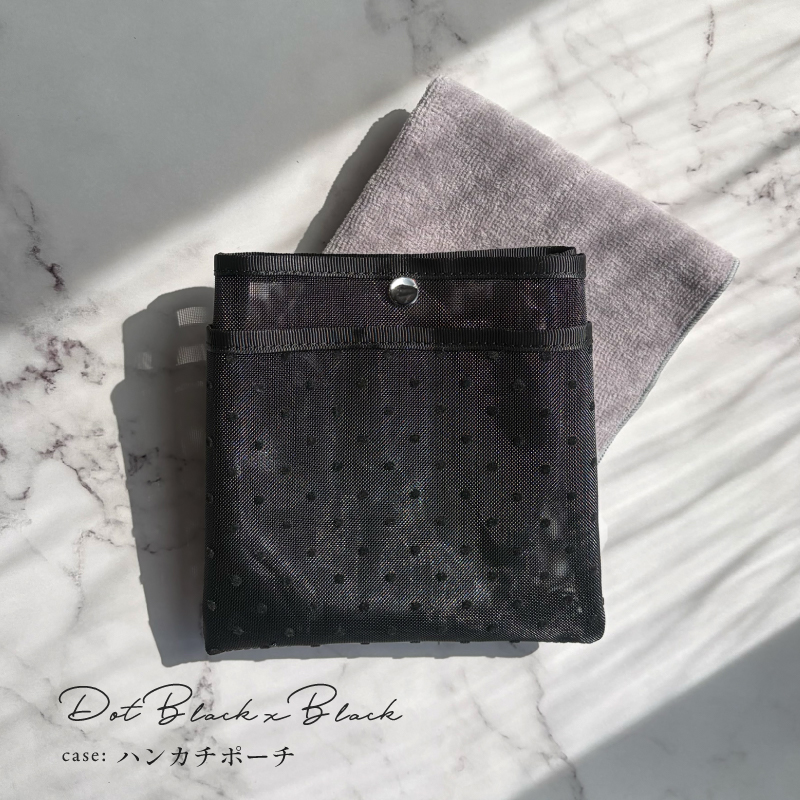 メッシュポーチ ハンカチポーチ メッシュ かわいい おしゃれ 清潔 衛生的 ケース 30代 40代 50代 ラシエム |  | 08