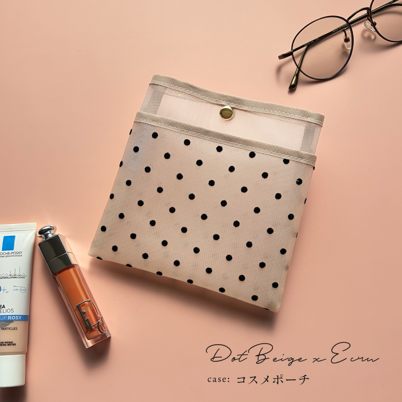 メッシュポーチ ハンカチポーチ メッシュ かわいい おしゃれ 清潔 衛生的 ケース 30代 40代 50代 ラシエム |  | 09