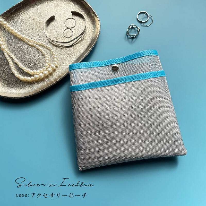 ＼新色追加／メッシュポーチ ハンカチポーチ メッシュ かわいい おしゃれ 清潔 衛生的 ケース 30代 40代 50代 ラシエム |  | 14