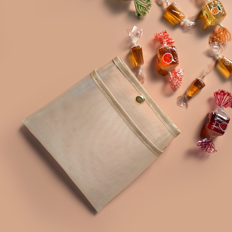 メッシュポーチ ハンカチポーチ メッシュ かわいい おしゃれ 清潔 衛生的 ケース 30代 40代 50代 ラシエム |  | 05