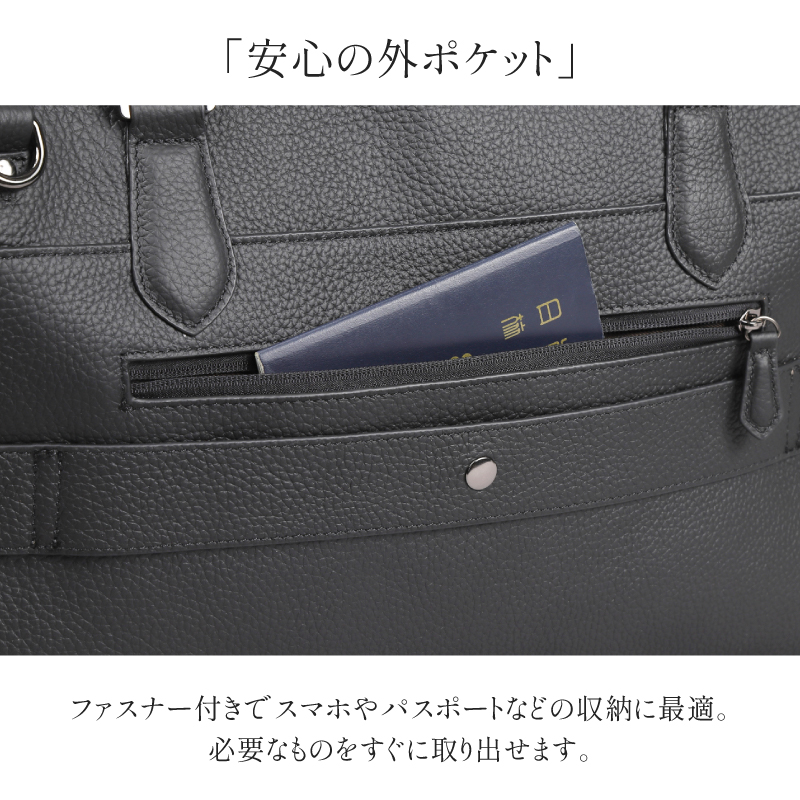 ビジネスバッグ メンズ 本革 大容量 自立 ボストンバッグ 通勤 トート兼用 30代 40代 50代 ラシエム爆買 |  | 15