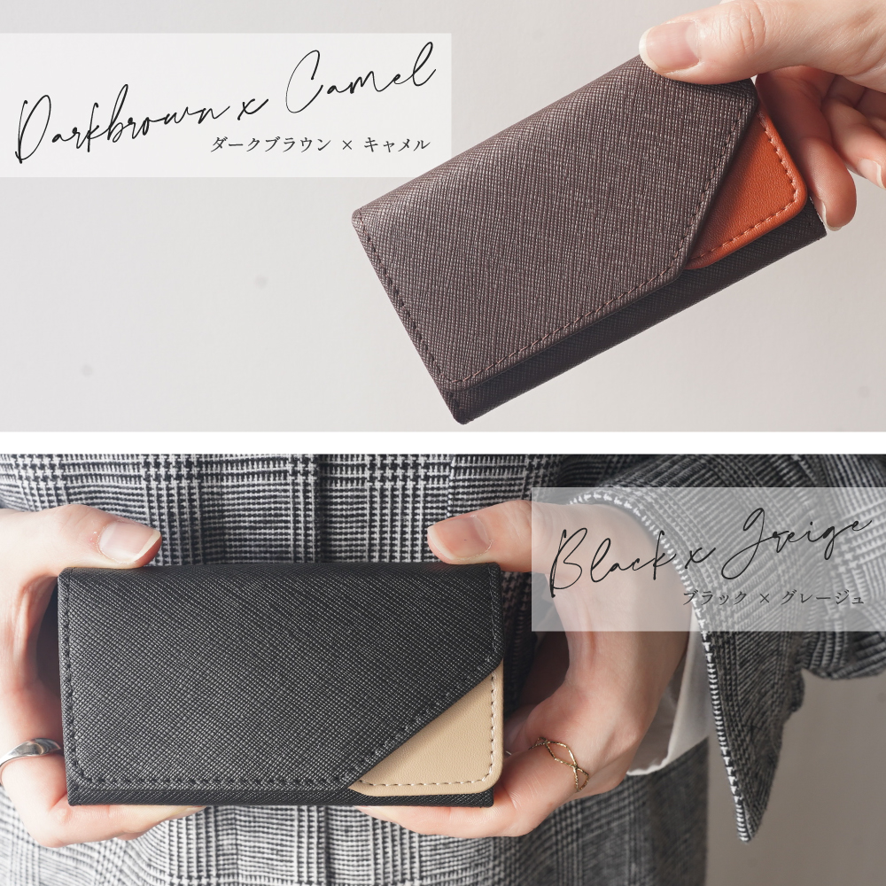 LASIEM ラシエム 名刺入れ レディース 名刺ケース 本革 レザー 仕切り ビジネス おしゃれ かわいい | LASIEM | 19