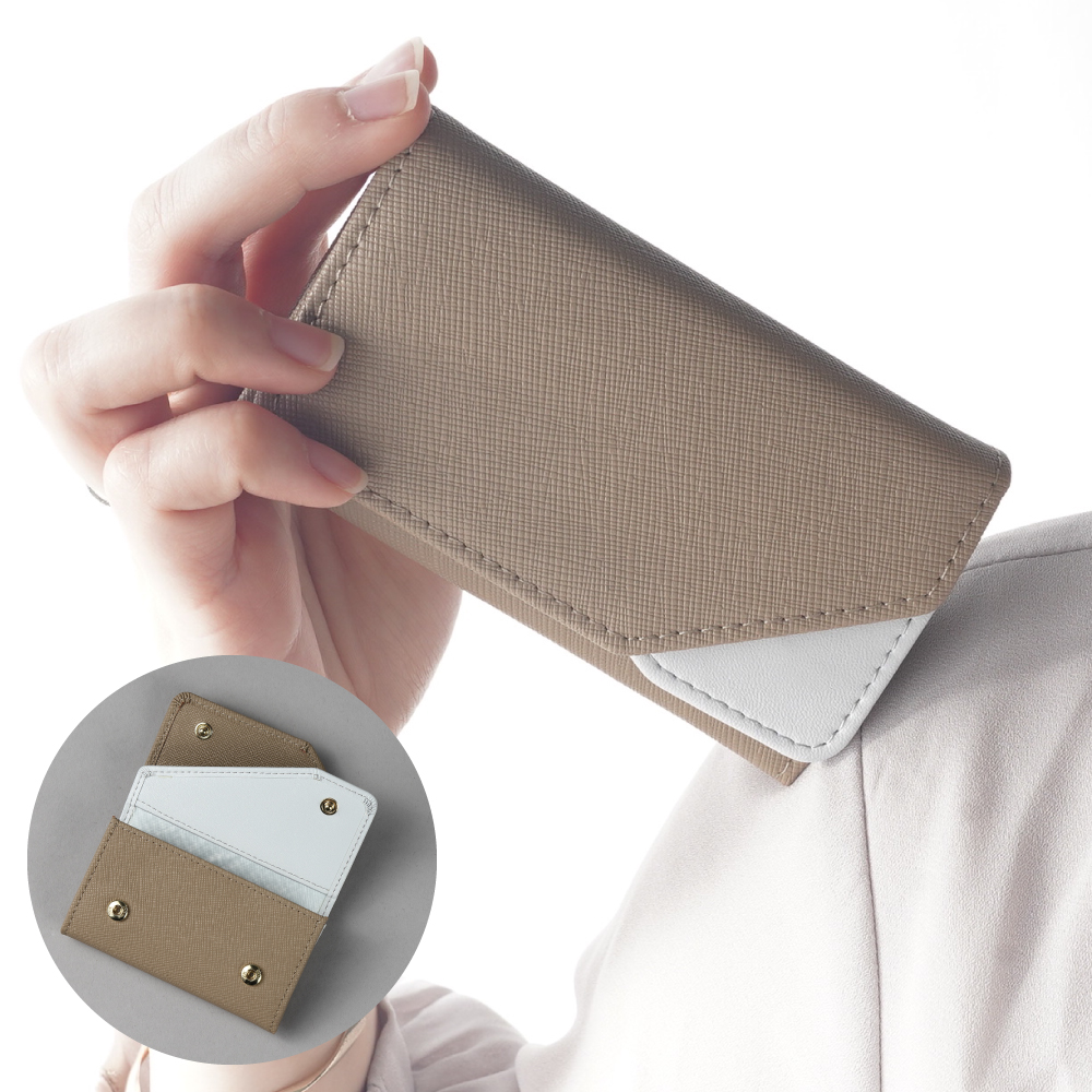 LASIEM ラシエム 名刺入れ レディース 名刺ケース 本革 レザー 仕切り ビジネス おしゃれ かわいい | LASIEM | 02