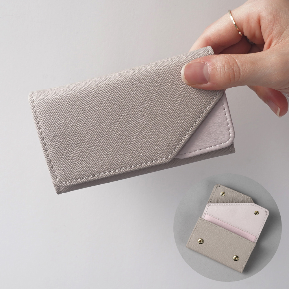 LASIEM ラシエム 名刺入れ レディース 名刺ケース 本革 レザー 仕切り ビジネス おしゃれ かわいい | LASIEM | 01