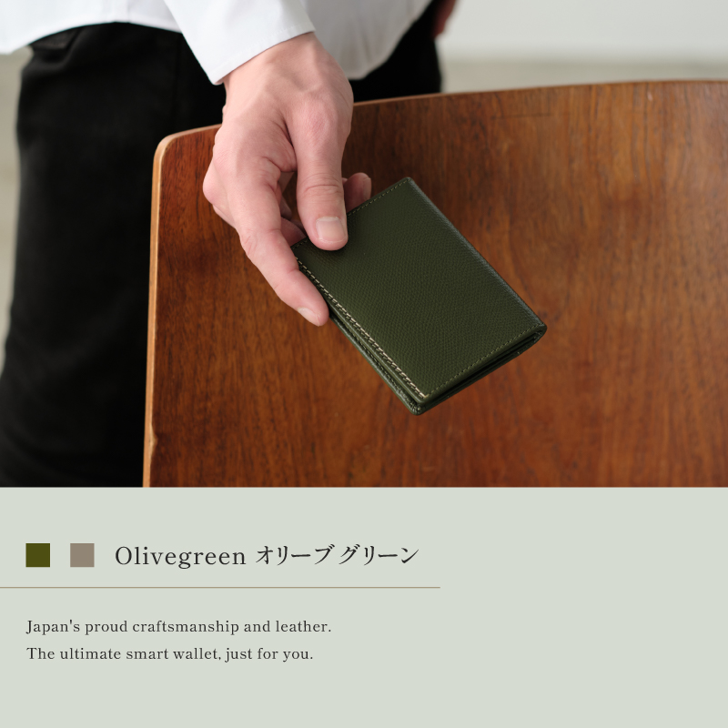 財布 日本製 二つ折り ミニ財布 メンズ 薄い 小さい 本革 姫路 レザー 薄型 コンパクト 小銭入れ ラシエム | LASIEM | 21