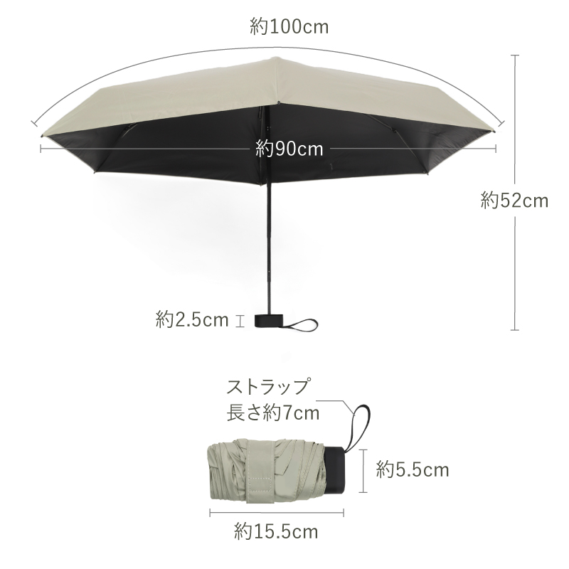 ＼1/3までクーポンで20％off／日傘 軽量 折りたたみ 傘 メンズ レディース 晴雨兼用 雨傘 uvカット 大きめ 6本骨 ラシエム |  | 16