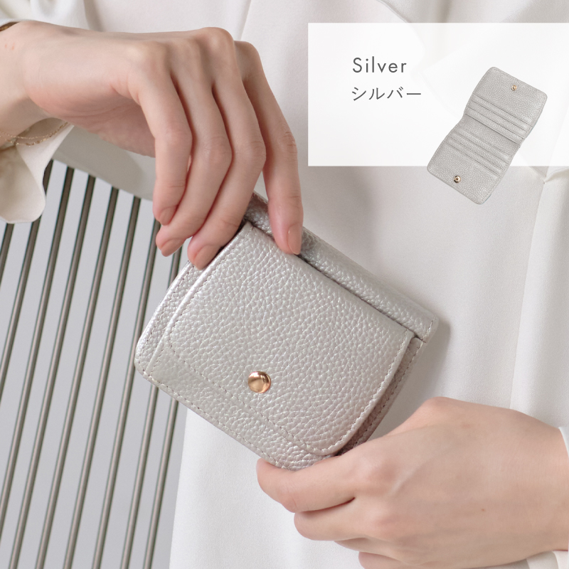 財布 ミニ財布 二つ折り財布 本革 レディース 小さい財布 ミニウォレット 二つ折り 大容量 薄型 極薄 30代 40代 50代 ラシエム | LASIEM | 27