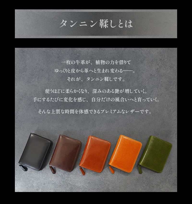 二つ折り財布 メンズ 本革 ミニ財布 小さい財布 コンパクト カードケース 30代 40代 50代 ラシエム | LASIEM | 13