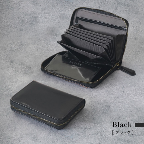 二つ折り財布 メンズ 本革 ミニ財布 小さい財布 コンパクト カードケース 30代 40代 50代 ラシエム | LASIEM | 01