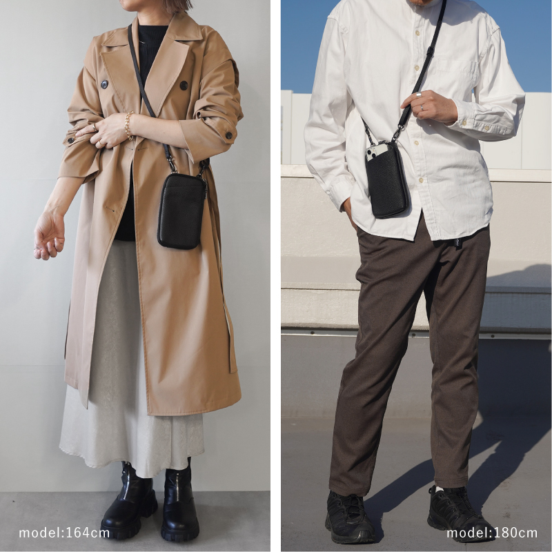 スマホショルダー メンズ 革 ブランド スマホポーチ ショルダー レザー プレゼント ギフト ラシエム | LASIEM | 08