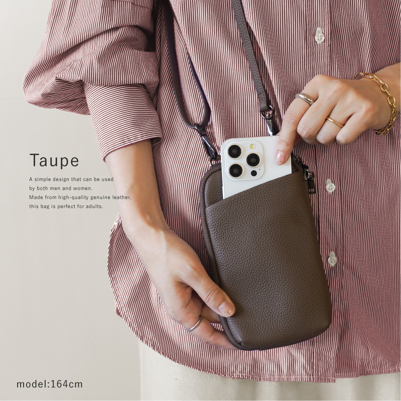 スマホショルダー メンズ 革 ブランド スマホポーチ ショルダー レザー プレゼント ギフト ラシエム | LASIEM | 12