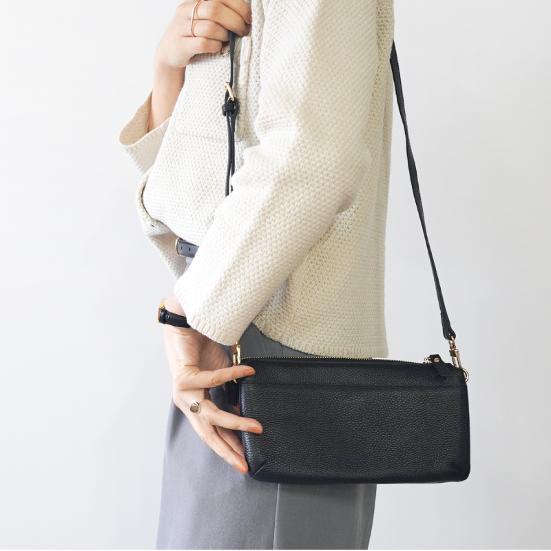 LASIEM（ラシエム） ショルダーバッグ レディース 本革 お財布