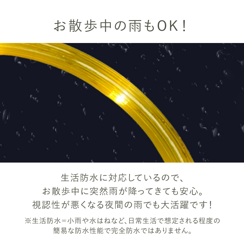 光る首輪 犬用 レインボー usb 充電 首輪 犬 猫 大型犬 小型犬 ペット LED ライト ラシエム |  | 14