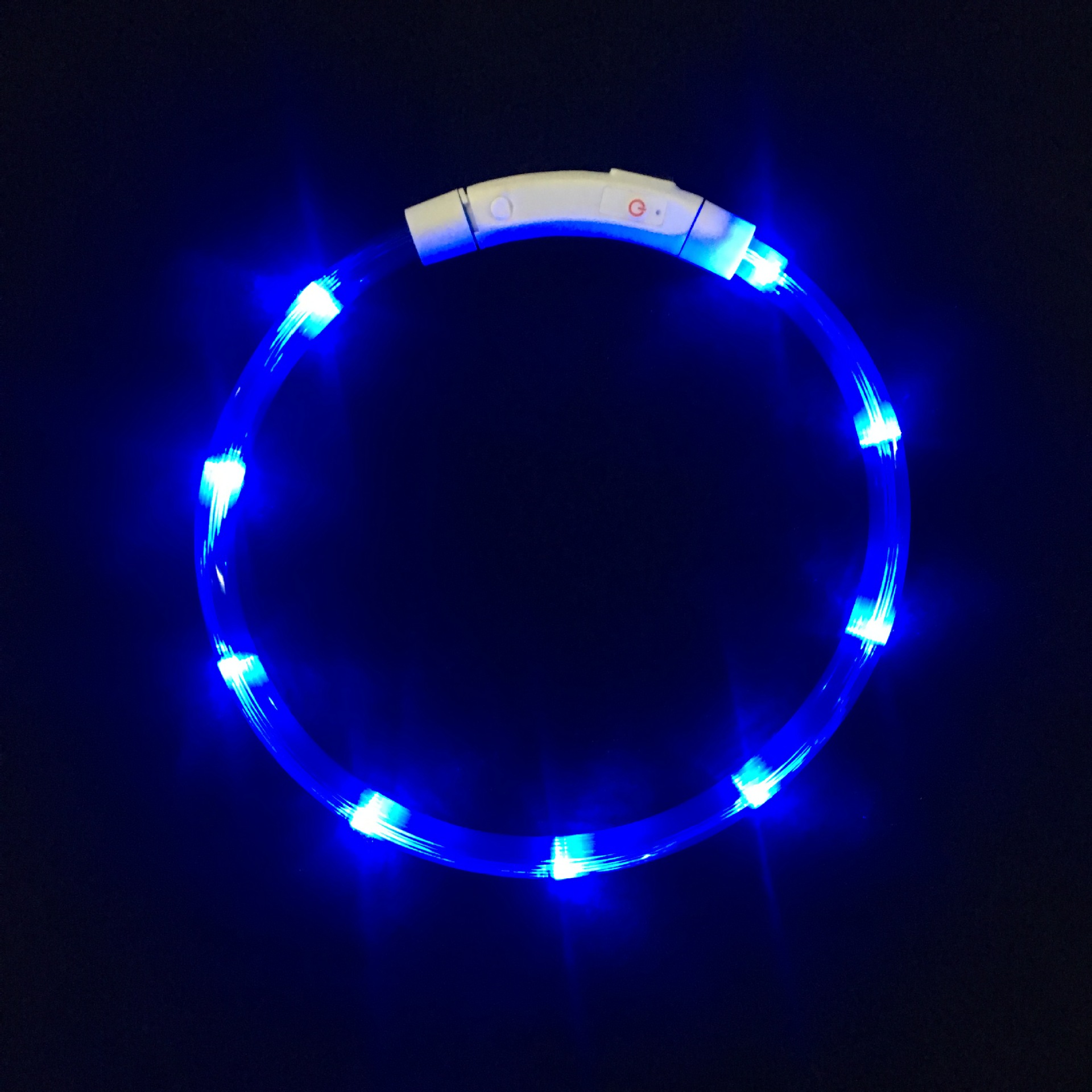 光る首輪 犬用 レインボー usb 充電 首輪 犬 猫 大型犬 小型犬 ペット LED ライト ラシエム |  | 07