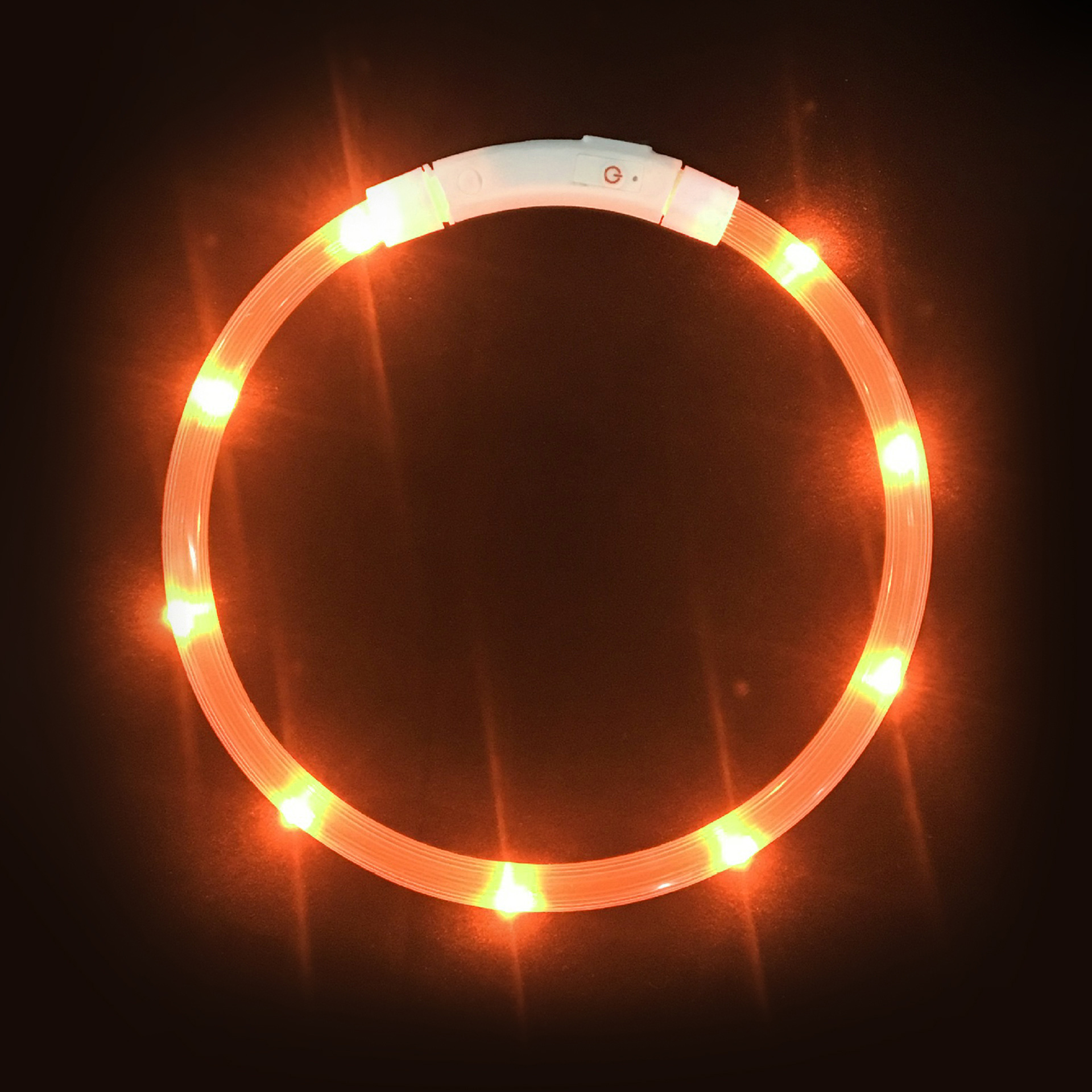 光る首輪 犬用 レインボー usb 充電 首輪 犬 猫 大型犬 小型犬 ペット LED ライト ラシエム |  | 04