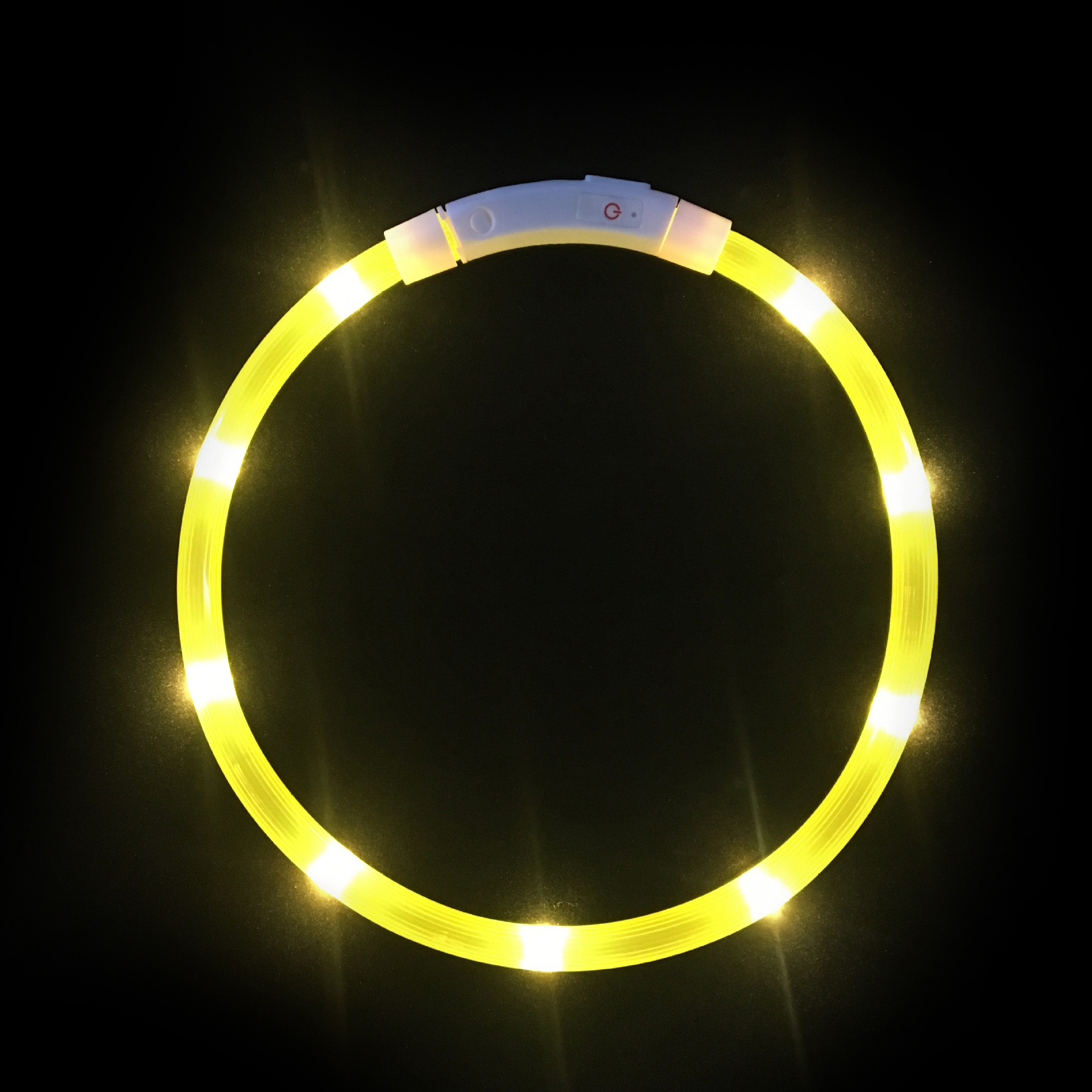 光る首輪 犬用 レインボー usb 充電 首輪 犬 猫 大型犬 小型犬 ペット LED ライト ラシエム |  | 05