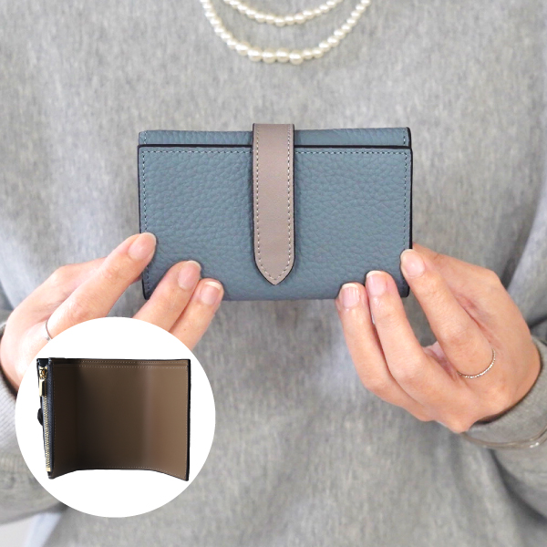 三つ折り財布 レディース 本革 ミニ財布 小さい財布 コンパクト ミニウォレット 30代 40代 50代 ラシエム | LASIEM | 07