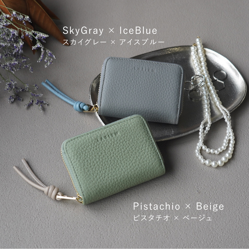 キーケース レディース スマートキーケース スマートキー 革 本革 レザー 小銭入れ カード 車 家 免許証 鍵 ラシエム | LASIEM | 23