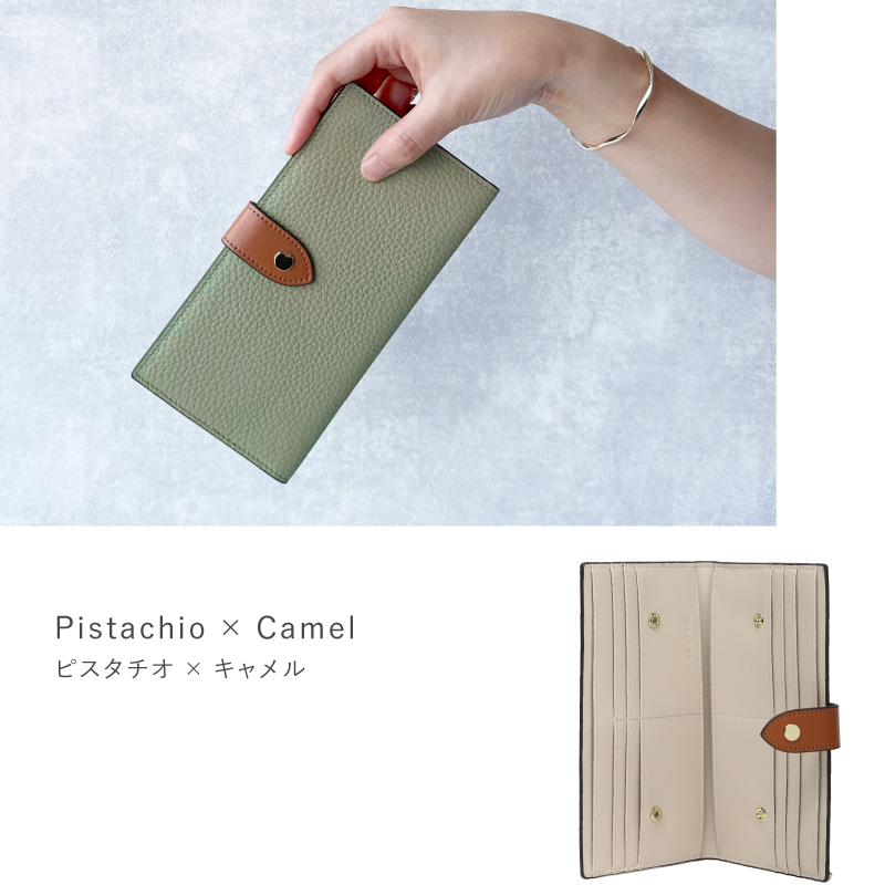 長財布 レディース 薄い財布 薄型長財布 スリム 本革 大容量 スキミング防止 かわいい おしゃれ 30代 40代 50代 ラシエム | LASIEM | 12