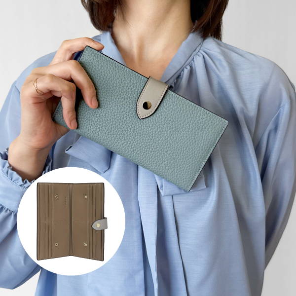 長財布 レディース 薄い財布 薄型長財布 スリム 本革 大容量 スキミング防止 かわいい おしゃれ 30代 40代 50代 ラシエム | LASIEM | 07