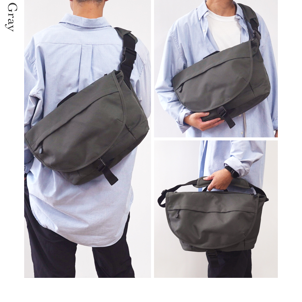 メッセンジャーバッグ ショルダーバッグ メンズ 大容量 A4 PC収納 撥水