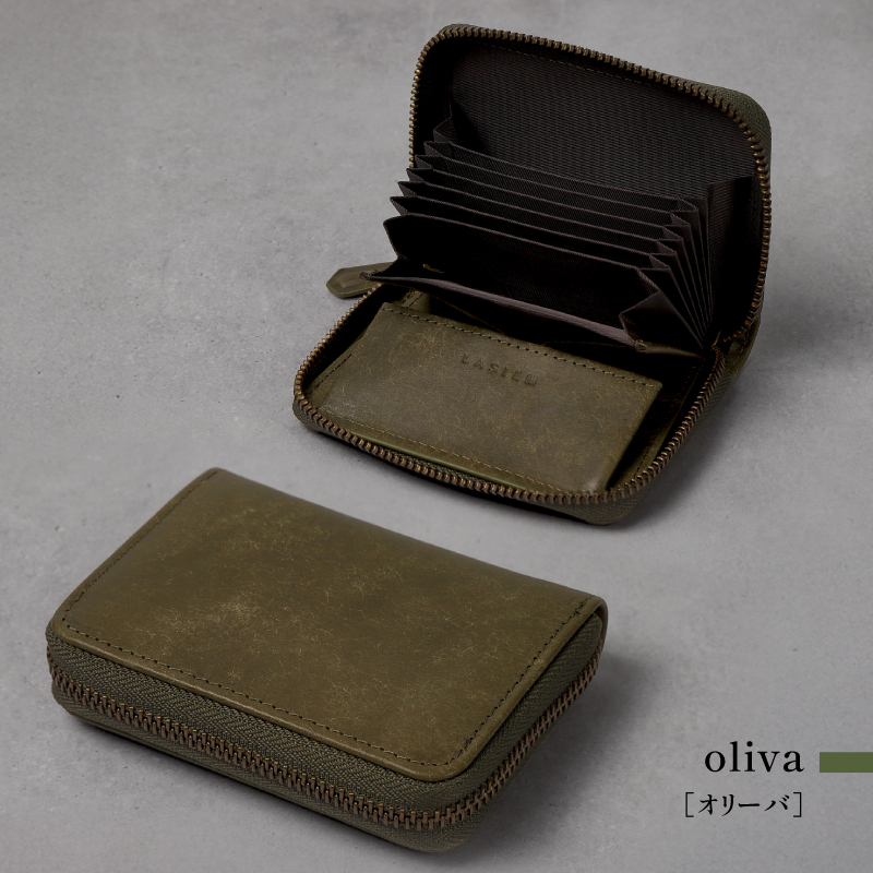 ＼1/3までクーポンで20％off／ミニ財布 メンズ 本革 小さい財布 二つ折り コンパクト カードケース 30代 40代 50代 ラシエム | LASIEM | 09