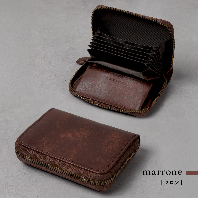 ＼1/3までクーポンで20％off／ミニ財布 メンズ 本革 小さい財布 二つ折り コンパクト カードケース 30代 40代 50代 ラシエム | LASIEM | 10
