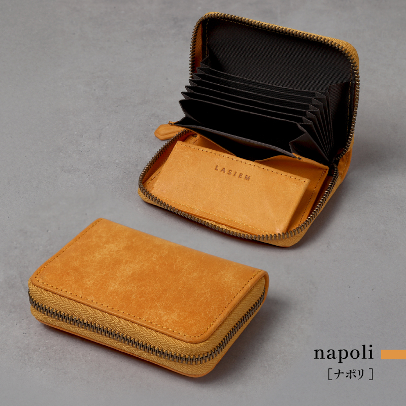 ＼1/3までクーポンで20％off／ミニ財布 メンズ 本革 小さい財布 二つ折り コンパクト カードケース 30代 40代 50代 ラシエム | LASIEM | 11