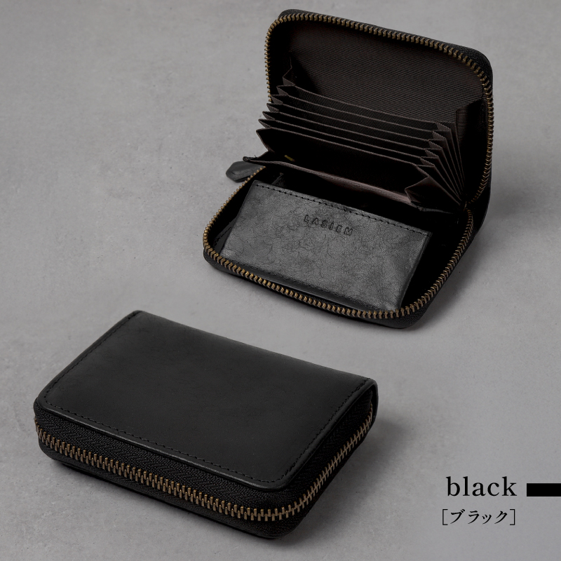 ＼1/3までクーポンで20％off／ミニ財布 メンズ 本革 小さい財布 二つ折り コンパクト カードケース 30代 40代 50代 ラシエム | LASIEM | 12
