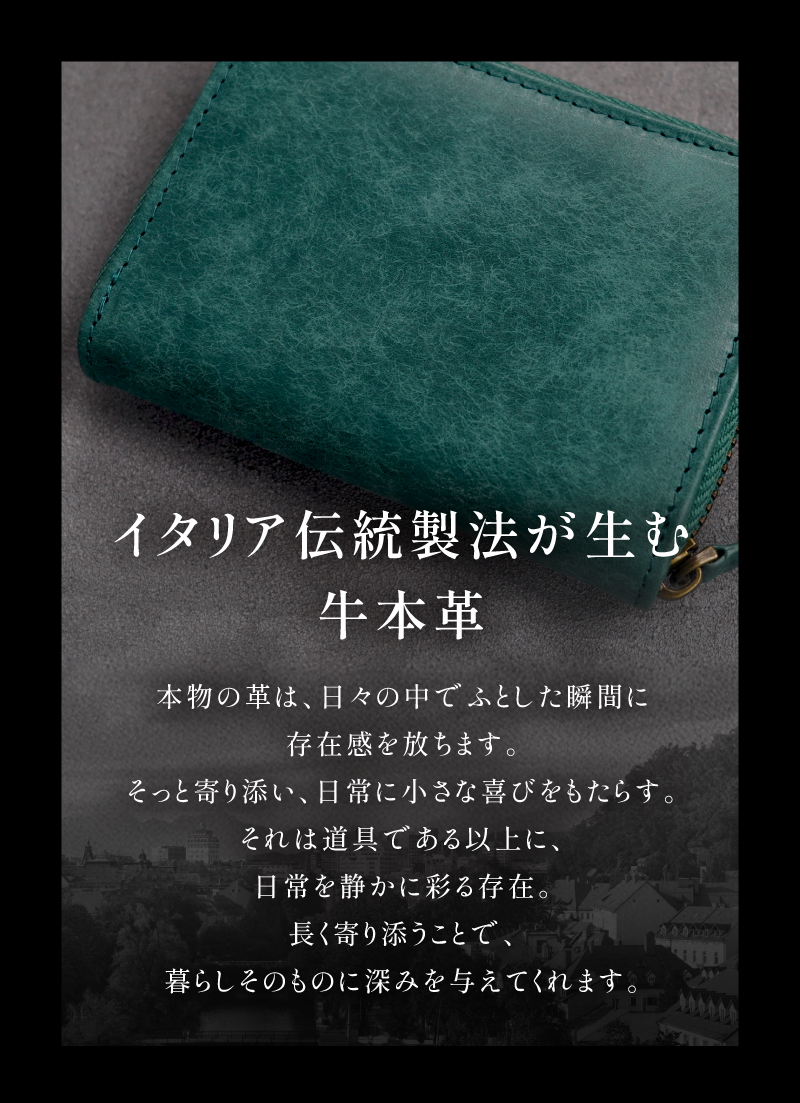 ＼1/3までクーポンで20％off／ミニ財布 メンズ 本革 小さい財布 二つ折り コンパクト カードケース 30代 40代 50代 ラシエム | LASIEM | 13
