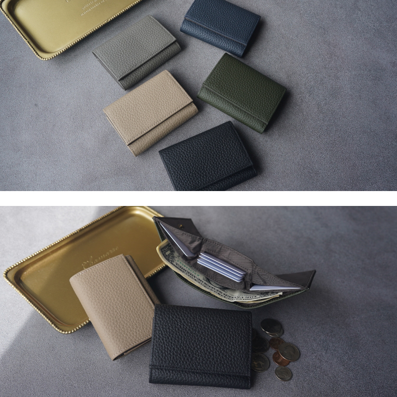 ＼1/3までクーポンで20％off／三つ折り財布 メンズ 本革 ミニ財布 小さい 薄型 コンパクト 牛革 30代 40代 50代 ラシエム | LASIEM | 20