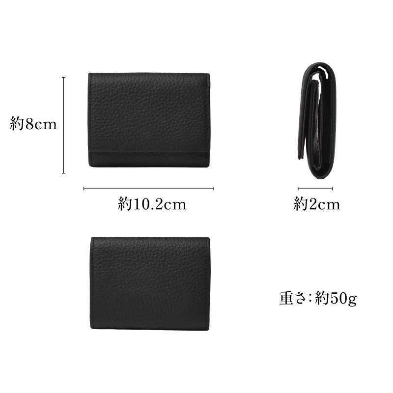 ＼1/3までクーポンで20％off／三つ折り財布 メンズ 本革 ミニ財布 小さい 薄型 コンパクト 牛革 30代 40代 50代 ラシエム | LASIEM | 22