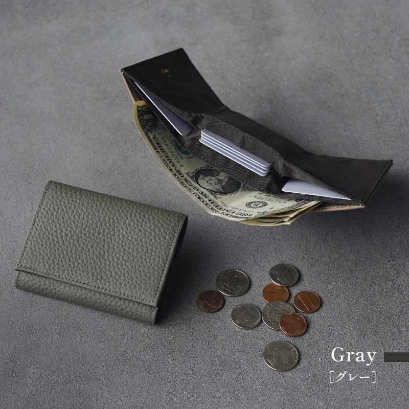 ＼1/3までクーポンで20％off／三つ折り財布 メンズ 本革 ミニ財布 小さい 薄型 コンパクト 牛革 30代 40代 50代 ラシエム | LASIEM | 05