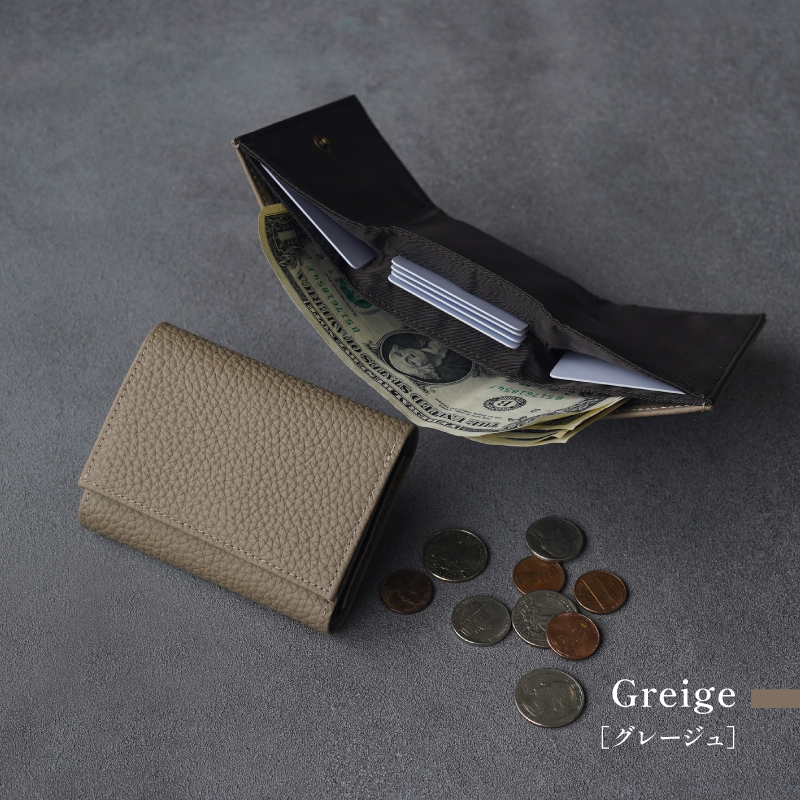 ＼1/3までクーポンで20％off／三つ折り財布 メンズ 本革 ミニ財布 小さい 薄型 コンパクト 牛革 30代 40代 50代 ラシエム | LASIEM | 02