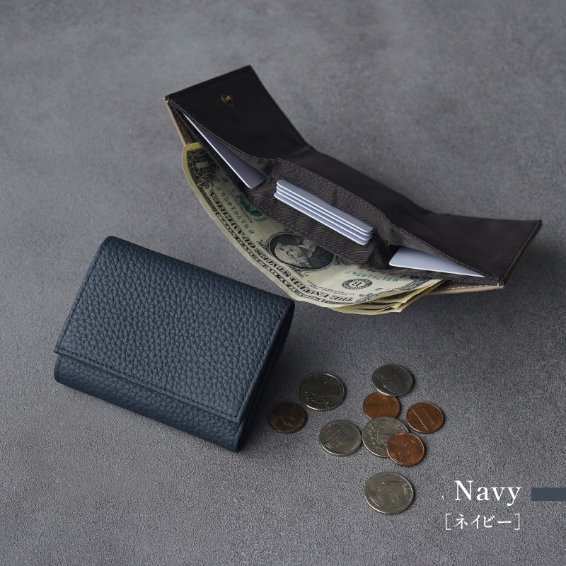 ＼1/3までクーポンで20％off／三つ折り財布 メンズ 本革 ミニ財布 小さい 薄型 コンパクト 牛革 30代 40代 50代 ラシエム | LASIEM | 04