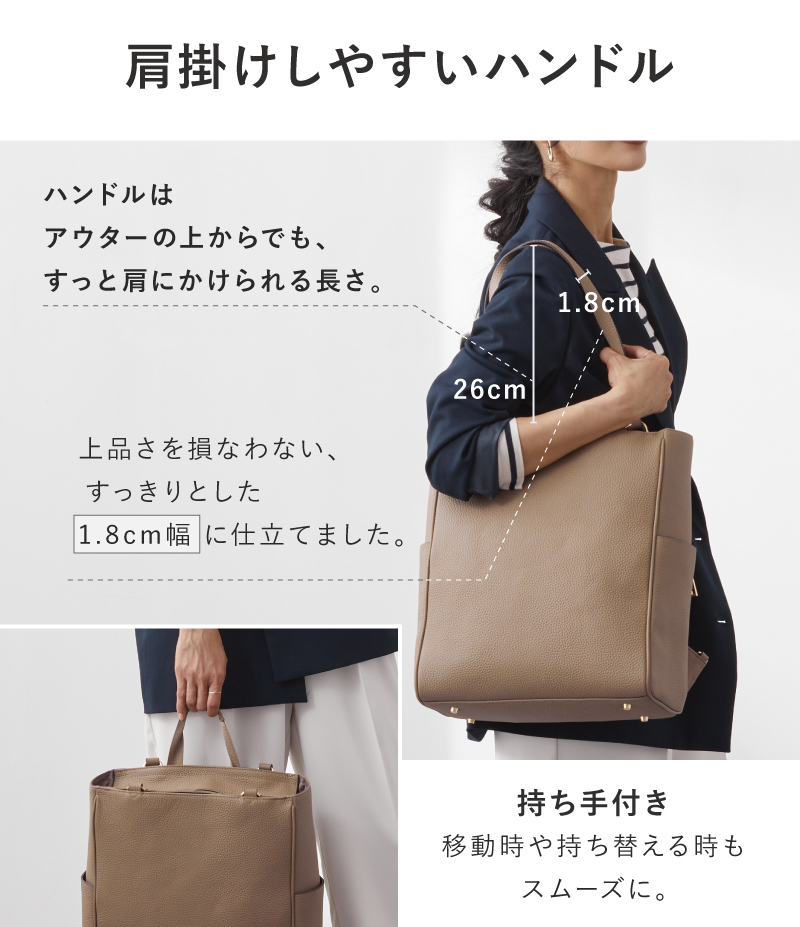 ビジネスリュック レディース 通勤リュック 本革 2WAY 通勤バッグ ビジネスバッグ トート PCバッグ 大容量 ラシエム | LASIEM | 16
