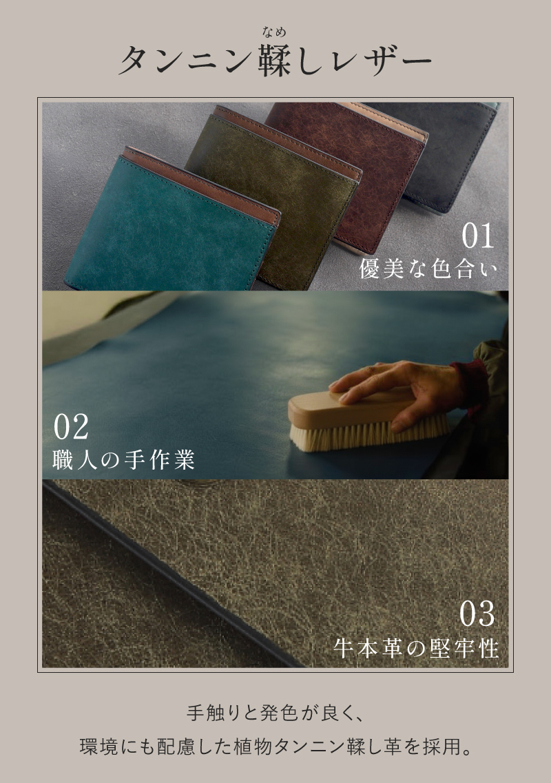 二つ折り財布 メンズ 本革 2つ折り ミニ財布 小さい財布  ミニウォレット 折りたたみ財布 薄型 薄い おしゃれ  ラシエム | LASIEM | 13