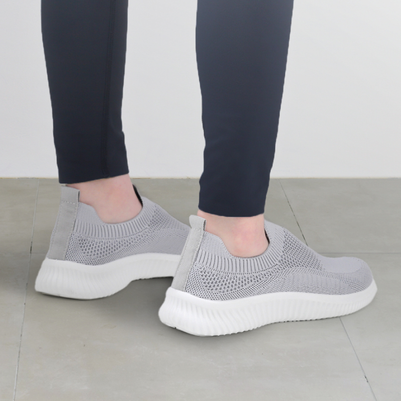 ＼1/3までクーポンで20％off／スリッポン スニーカー レディース 軽量 50代 歩きやすい クッション 黒 グレー ピンク ラシエム | LASIEM | 02