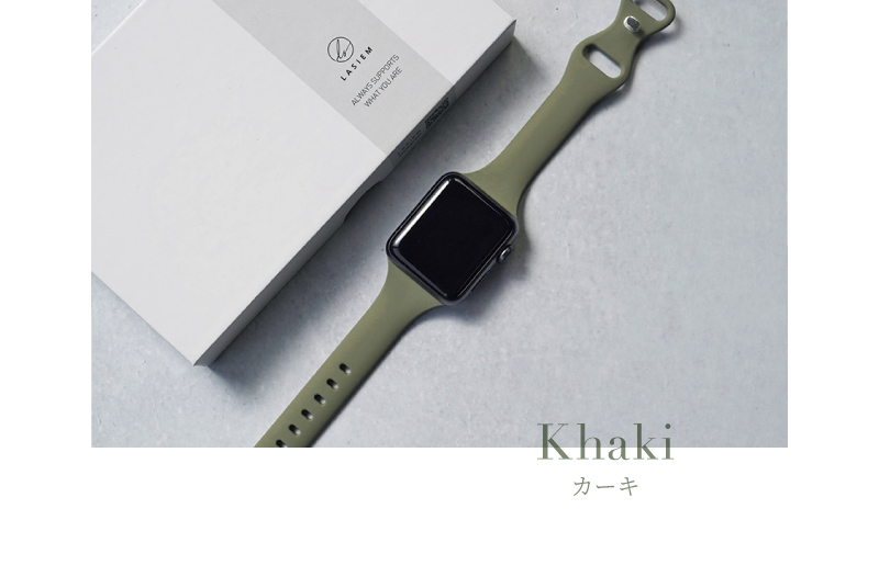 ＼1/3までクーポンで20％off／アップルウォッチ バンド レディース シリコン ベルト apple watch スポーツ おしゃれ かわいい スリム 細い | LASIEM | 23