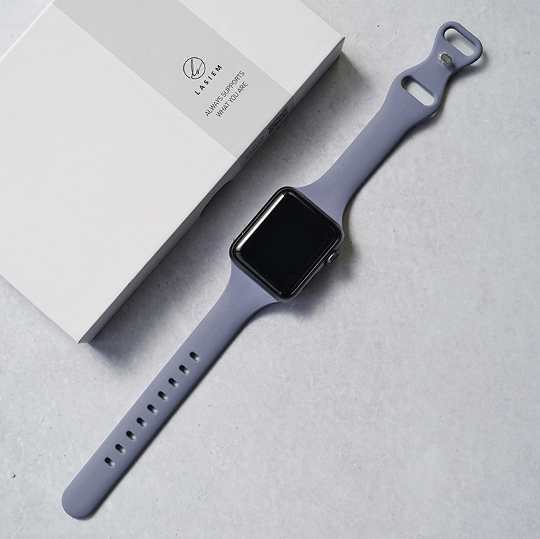 ＼1/3までクーポンで20％off／アップルウォッチ バンド レディース シリコン ベルト apple watch スポーツ おしゃれ かわいい スリム 細い | LASIEM | 06