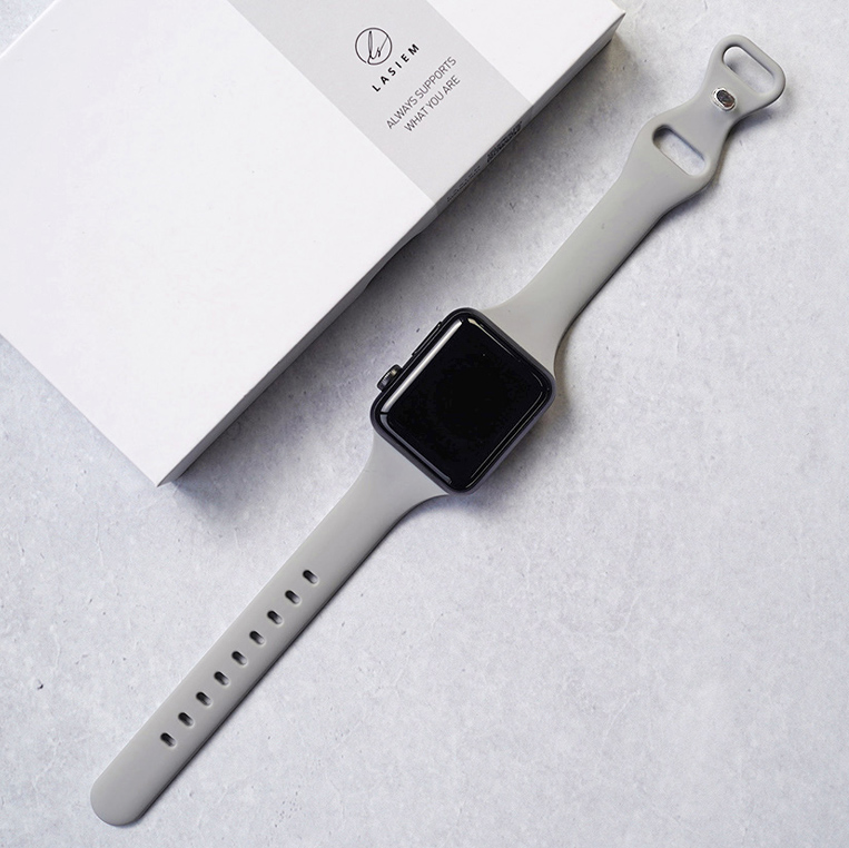 ＼1/3までクーポンで20％off／アップルウォッチ バンド レディース シリコン ベルト apple watch スポーツ おしゃれ かわいい スリム 細い | LASIEM | 02