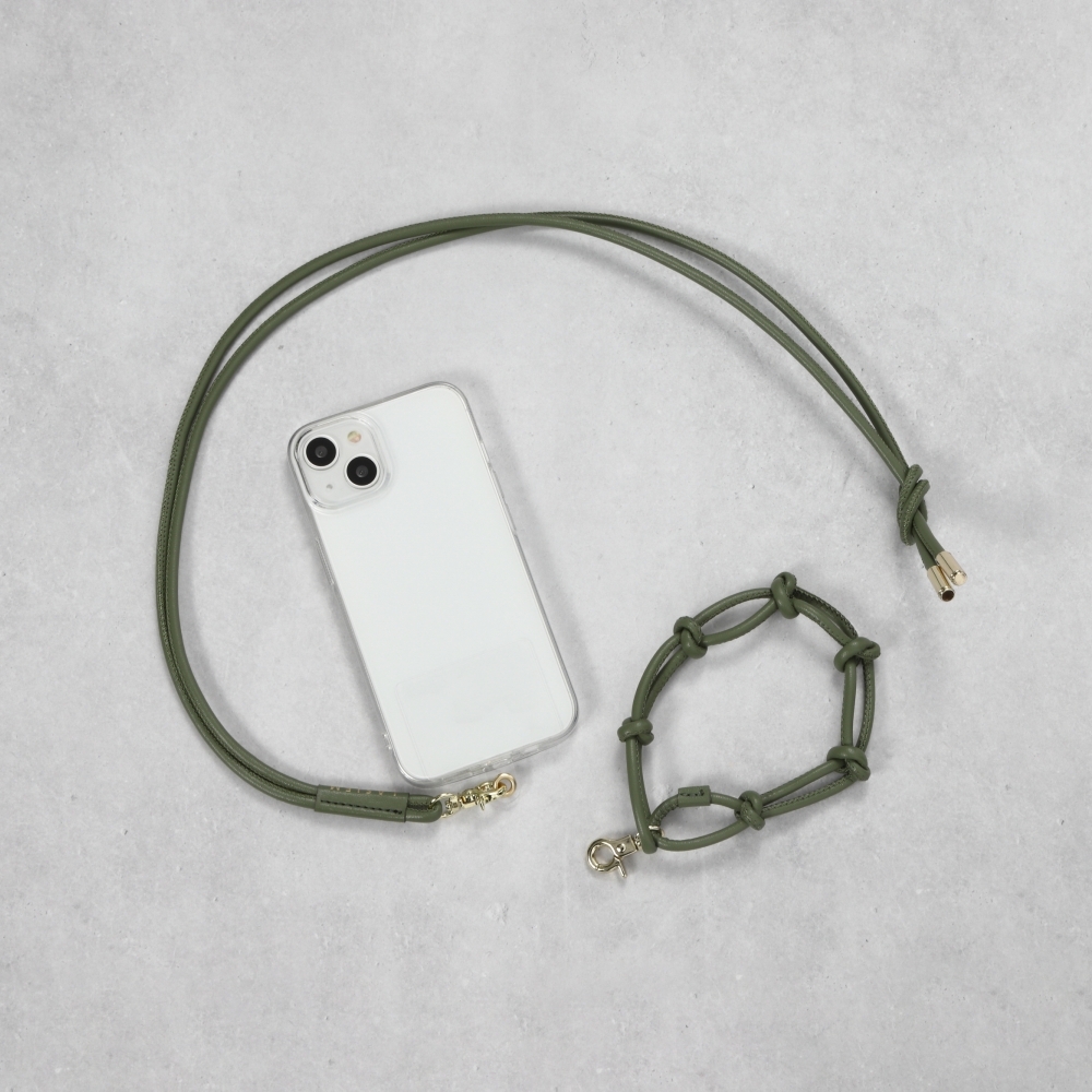 スマホストラップ スマホショルダー 斜めがけ 首かけ レザー ショルダーストラップ  iphone プレゼント ギフト ラシエム | LASIEM | 02