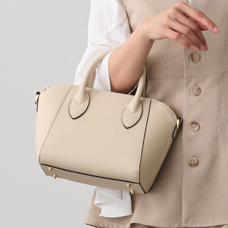 ＼1/3までクーポンで20％off／バッグ レディース 本革 ハンドバッグ 黒 白 小さめ 2way ブランド フォーマル プレゼント 30代 40代 50代 ラシエム | LASIEM | 05