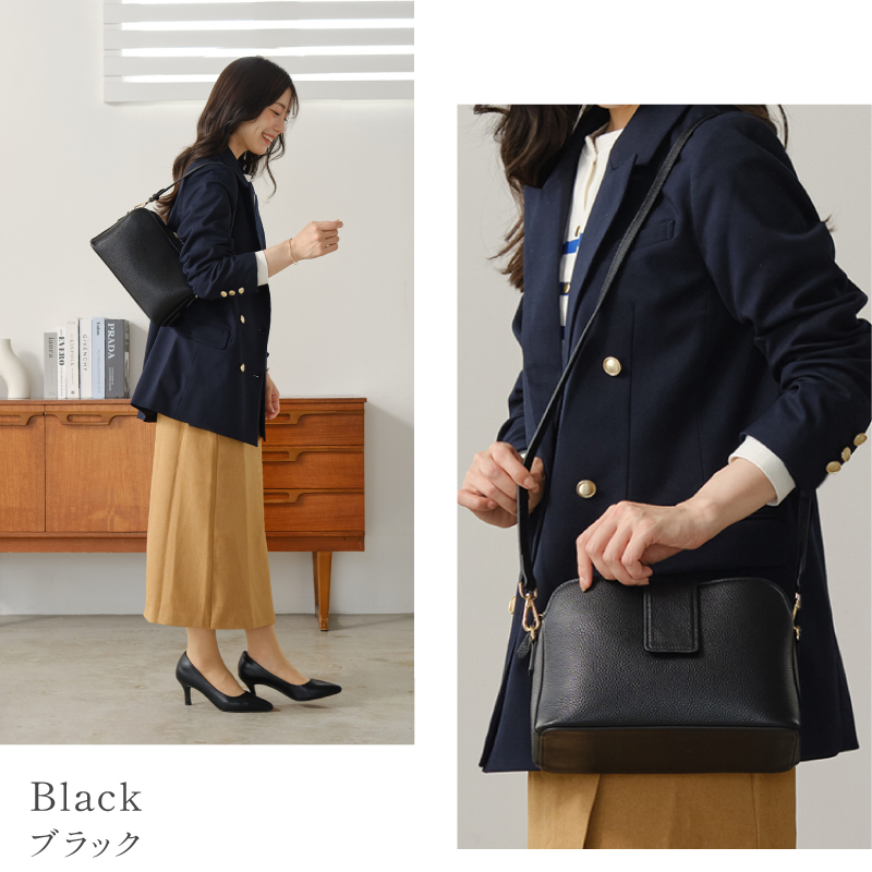 お財布ポシェット 本革 ショルダーバッグ ブランド 横型 ポシェット 多収納 プレゼント ギフト 30代 40代 50代 ラシエム | LASIEM | 01